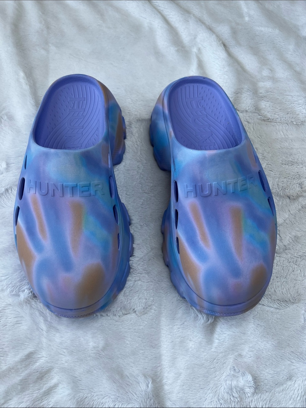 NEW ~ HUNTER BRYCE PLATFORM MULE SIZE 7 - Picture 3 of 7